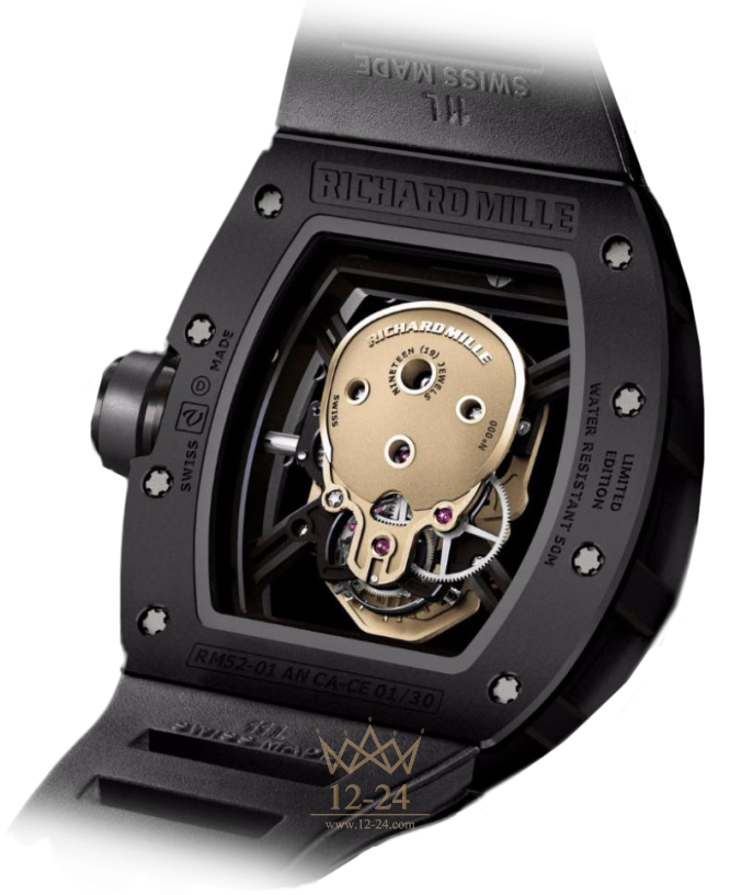 Richard Mille RM 52-01 Skull Tourbillon Gold RM 52-01 Skull Tourbillon Gold