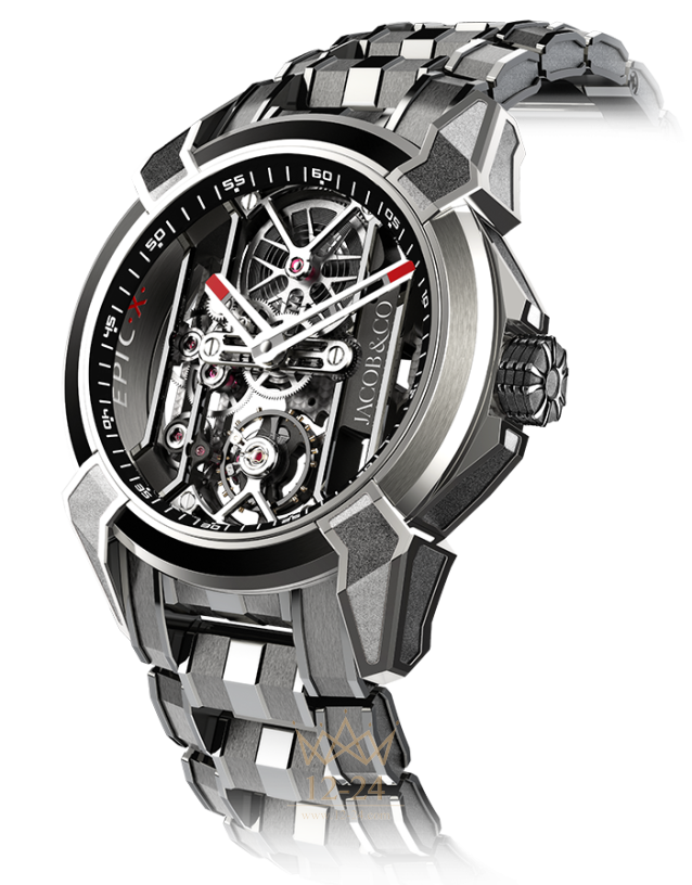 Jacob &amp; Co Epic X Titanium Bracelet EX100.20.PS.BW.A20AA