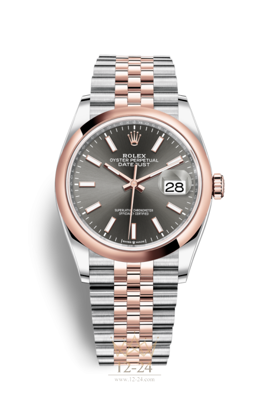 Rolex Oyster 36 мм Steel and Gold Everose 126201-0013