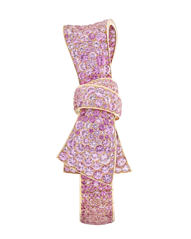 Van Cleef Ruban Secret Saphirs Roses VCARO8OW00