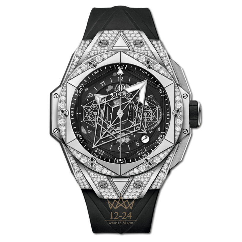 Hublot Unico Sang Bleu II Titanium Pave 418.NX.1107.RX.1604.MXM20