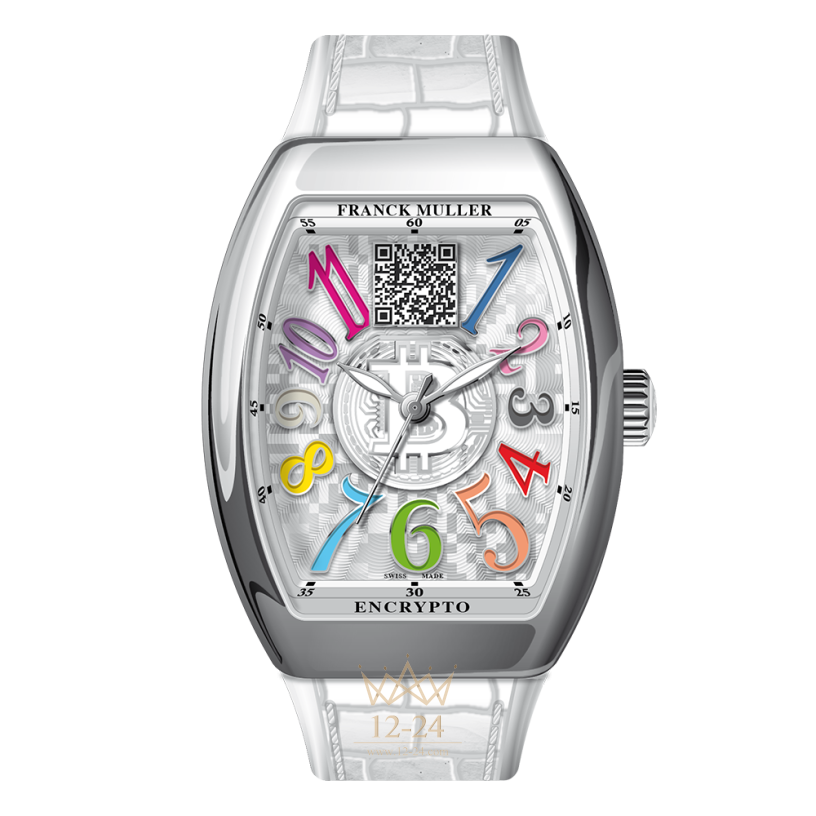 Franck Muller Encrypto V 38 SC AT BTC COL DRM