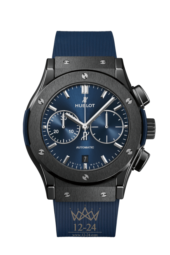 Hublot Ceramic Blue Chronograph 521.CM.7170.RX
