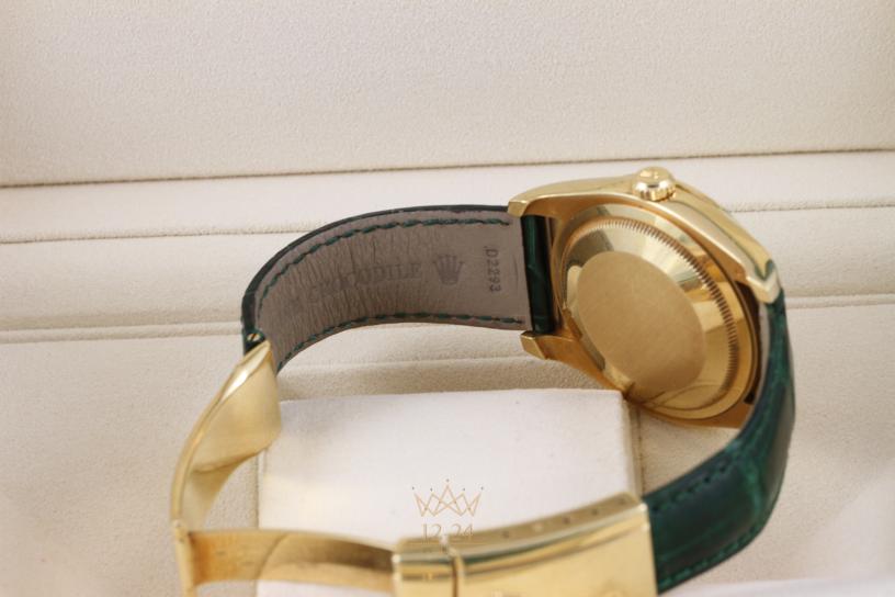 Rolex Yellow gold Pave Dial 36 16188