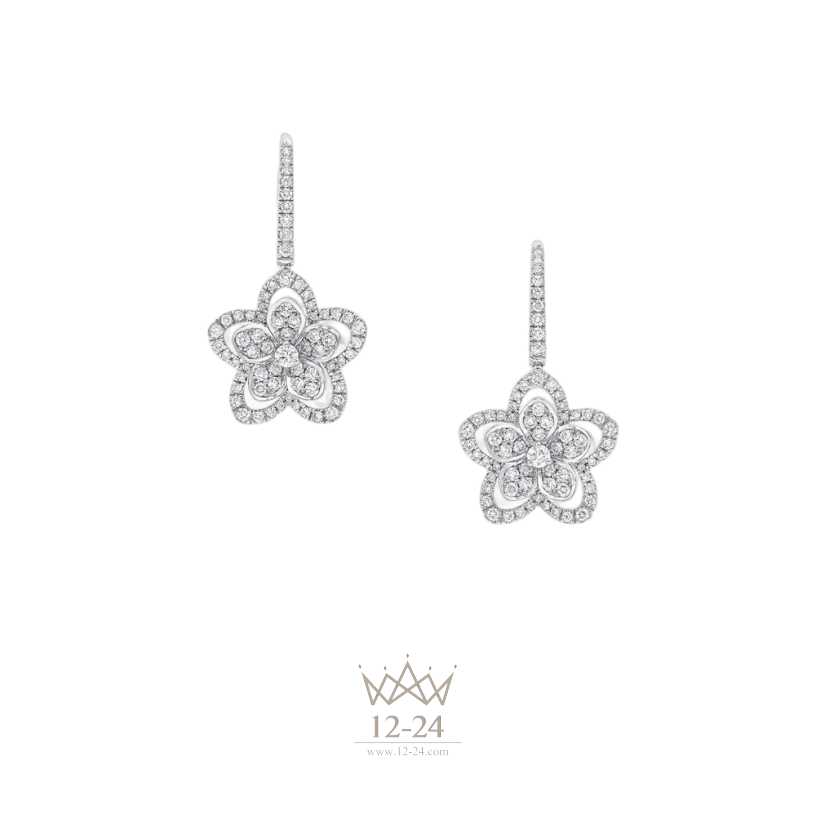 Graff Wild Flower Diamond Earrings RGE1668