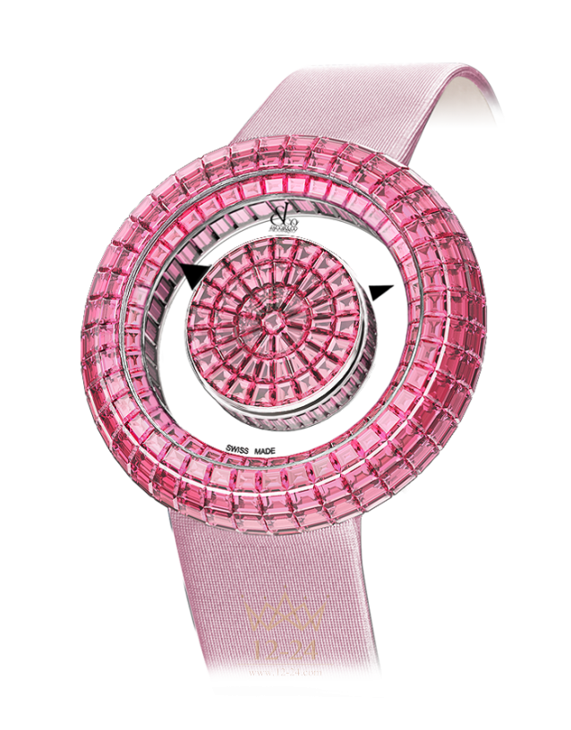 Jacob &amp; Co BRILLIANT MYSTERY FULL BAGUETTE 210.525.30.BP.BP.3BP