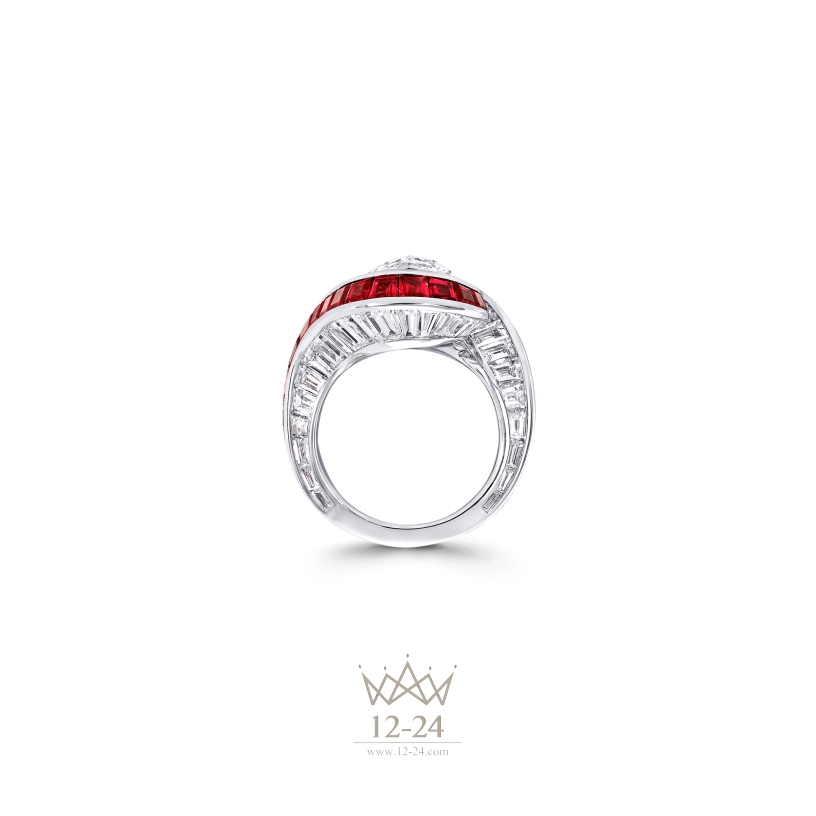 Graff Ruby and Diamond Ring GR46084