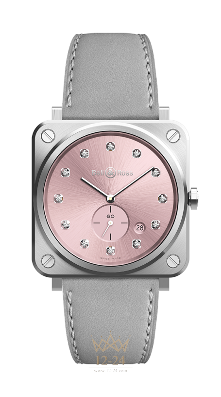 Bell &amp; Ross BR S Novarosa Diamonds BRS-PK-ST-DIA/SCA