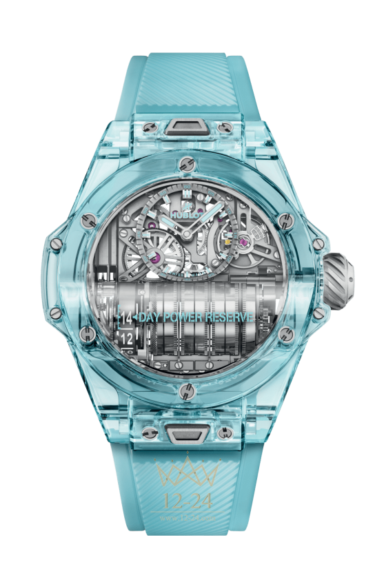 Hublot MP-11 Power Reserve 14 Days Water Blue Sapphire 911.JL.0129.RX