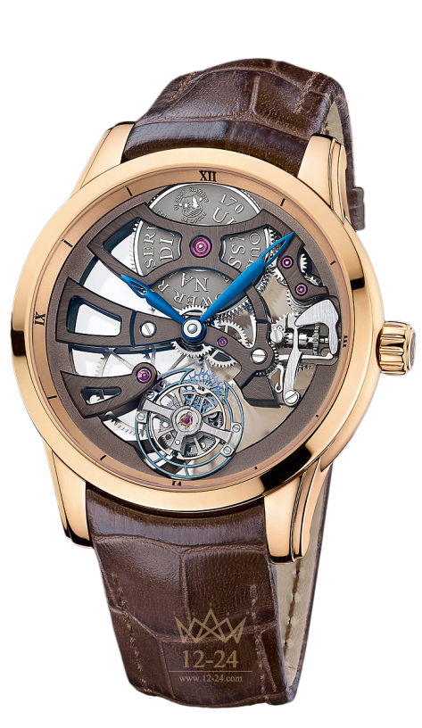 Ulysse Nardin Skeleton Tourbillon Manufacture 1706-129/BQ