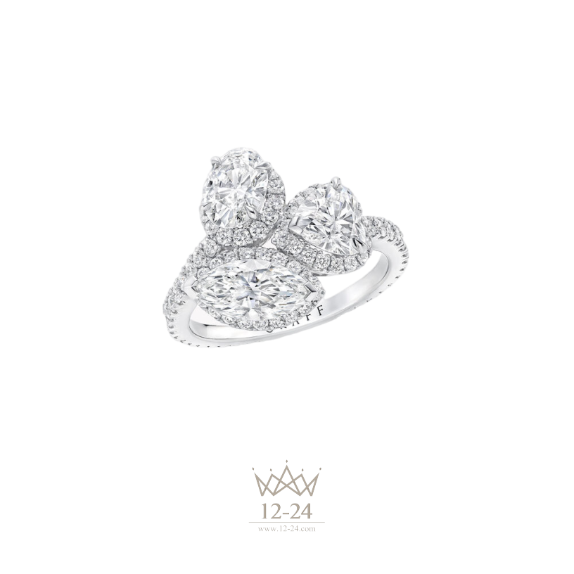 Graff Icon Multi Shape Diamond Engagement Ring RGR836