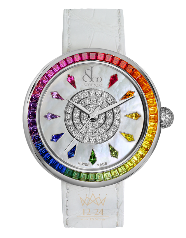 Jacob &amp; Co BRILLIANT RAINBOW WHITE GOLD BA537.30.GR.KW.A