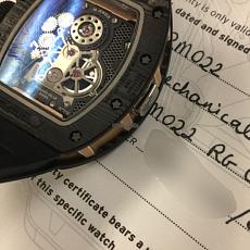 Часы Richard Mille Richard Mille Rose Gold NTPT Aerodune Tourbillone Dual Time RM 022 RG NTPT — дополнительная миниатюра 6