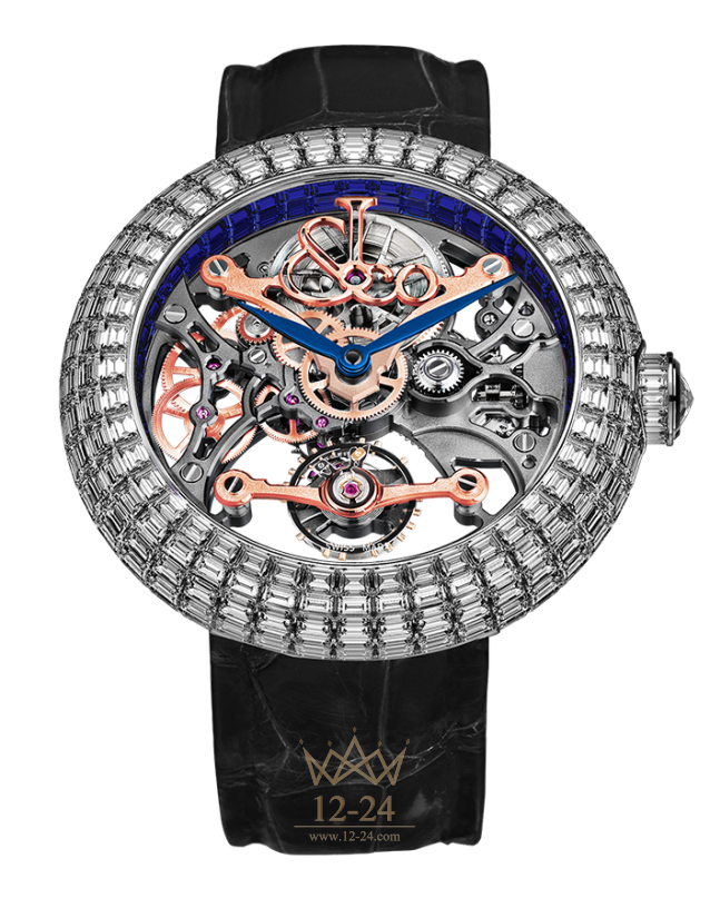 Jacob &amp; Co BRILLIANT SKELETON FULL BAGUETTE BS530.30.DB.CB.A