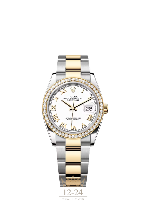 Rolex Oyster 36 мм Steel Yellow gold and Diamonds 126283rbr-0016