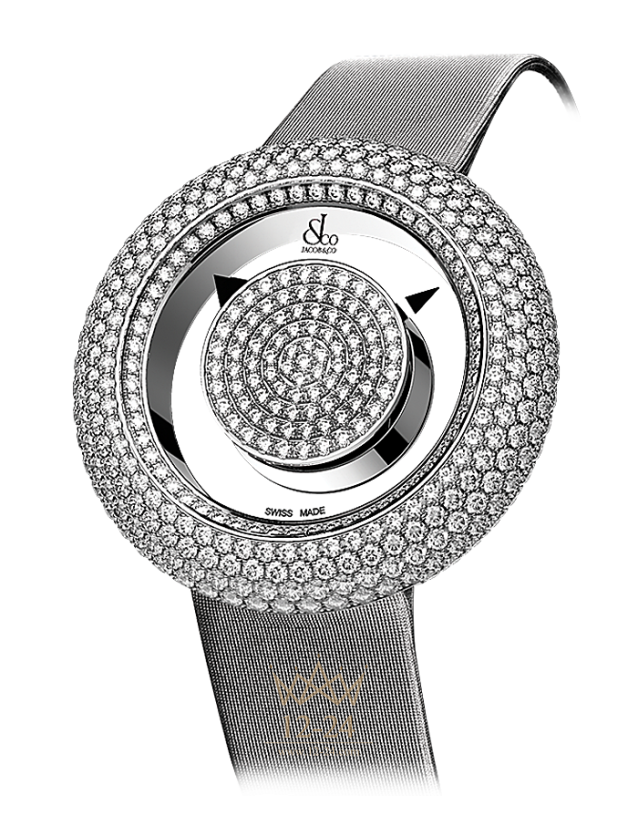 Jacob &amp; Co BRILLIANT MYSTERY PAVE DIAMONDS WHITE GOLD BM556.30.RD.RD.A