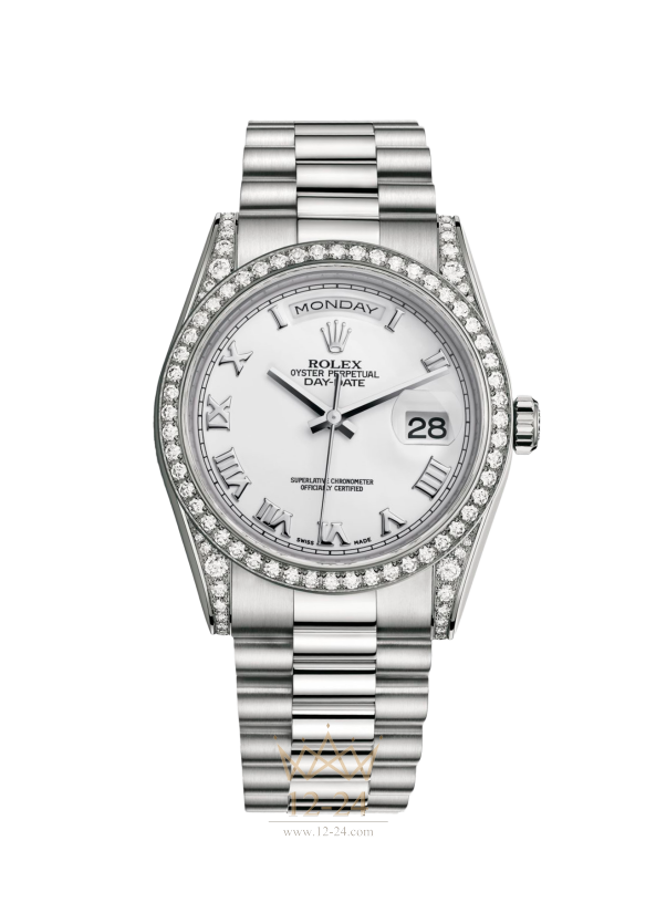 Rolex 36 мм White gold 118389-0098