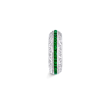 Украшение Graff Spinning Eternity Band Emerald and Diamond RGR389 — дополнительная миниатюра 1