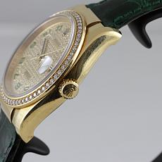 Часы Rolex Yellow gold Pave Dial 36 16188 — дополнительная миниатюра 2