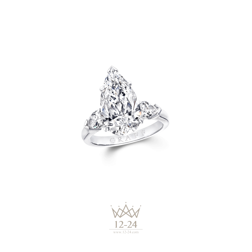 Graff Pear Shape Ring Diamond GR39027