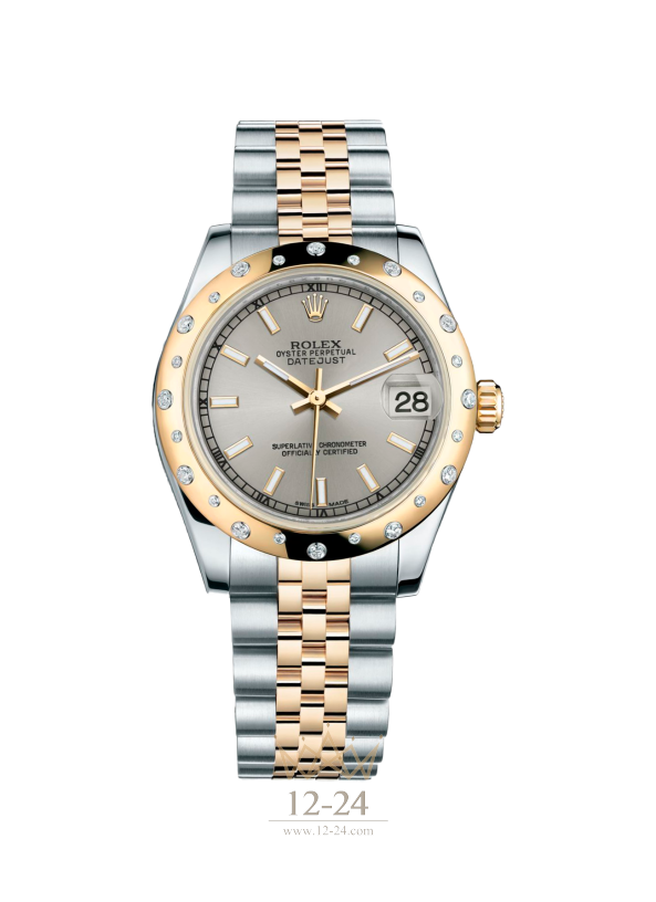 Rolex 31 мм Steel Yellow gold and Diamonds 178343-0028