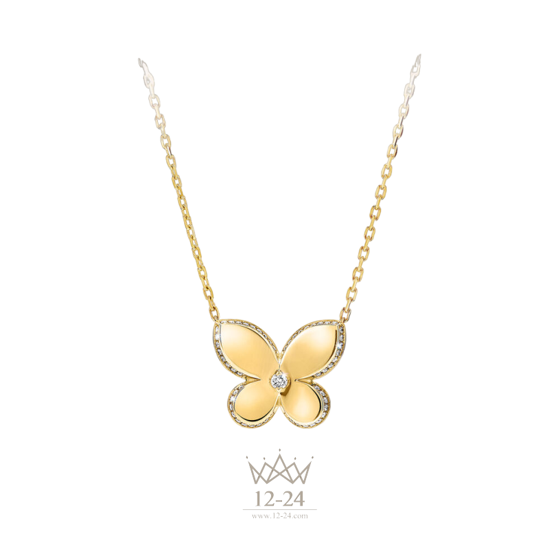 Graff Pavé Butterfly Pendant RGP812