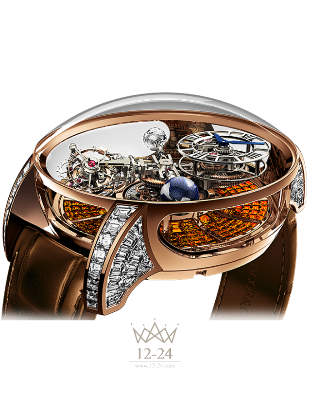 Jacob &amp; Co ASTRONOMIA TOURBILLON BAGUETTE 750.800.40.BD.BO.1BD