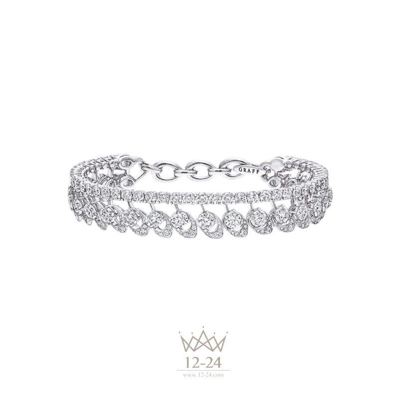 Graff Graff Gateway Double Row Diamond Bangle RGB479