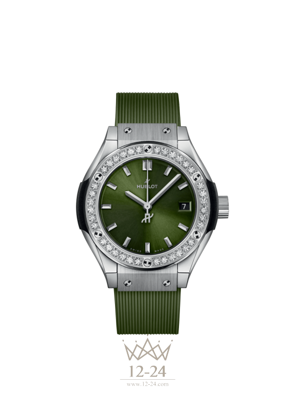 Hublot Titanium Green Diamonds 591.NX.8970.RX.1204