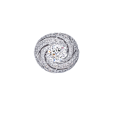 Украшение Graff Swirl Ring Diamond RGR437 — дополнительная миниатюра 1