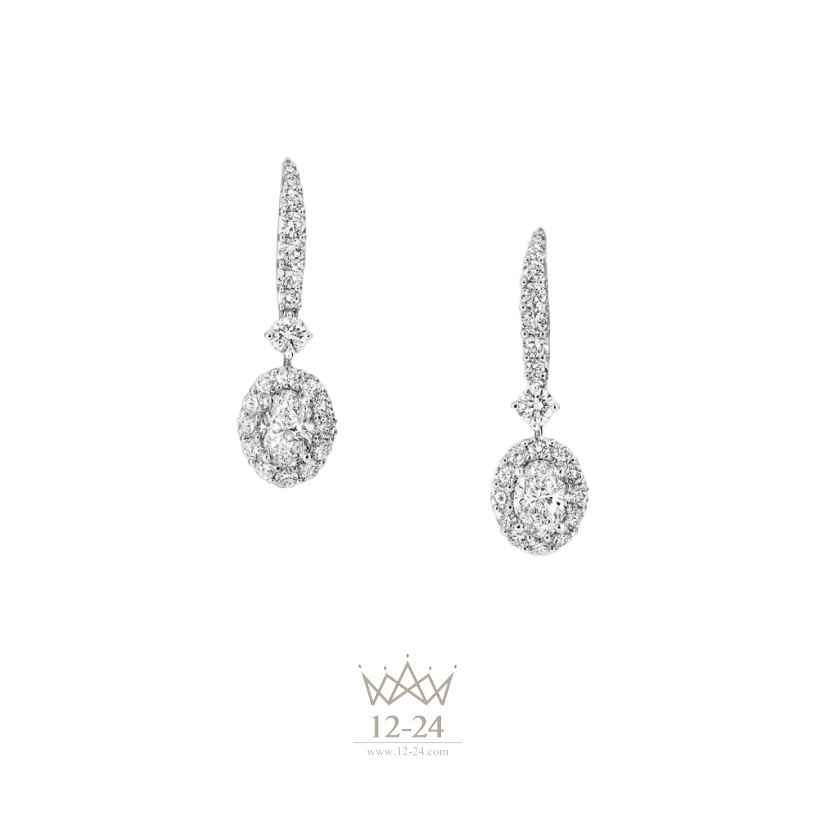 Graff Icon Oval Shape Diamond Earrings RGE1523O_RGE1523