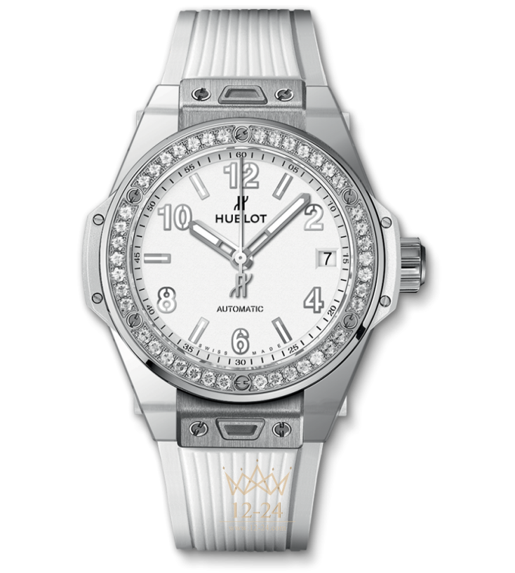 Hublot One Click Steel White Diamonds 465.SE.2010.RW.1204