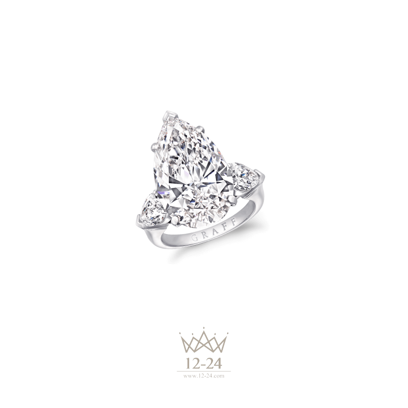 Graff Pear Shape Diamond Ring GR44006