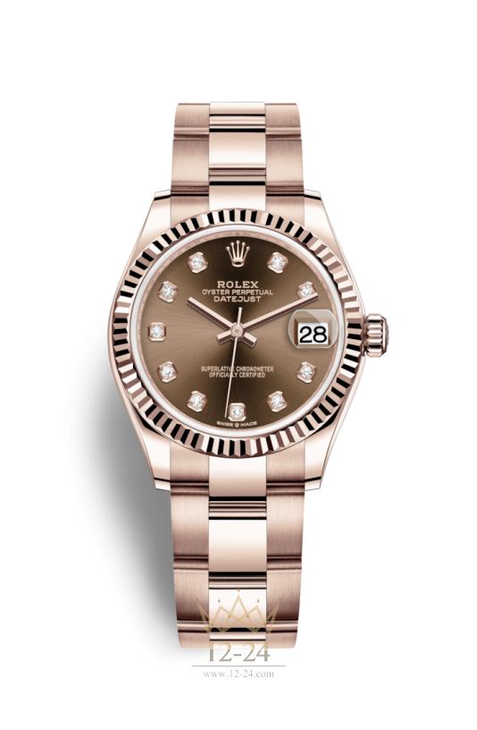 Rolex Oyster 31 мм Gold Everose 278275-0017