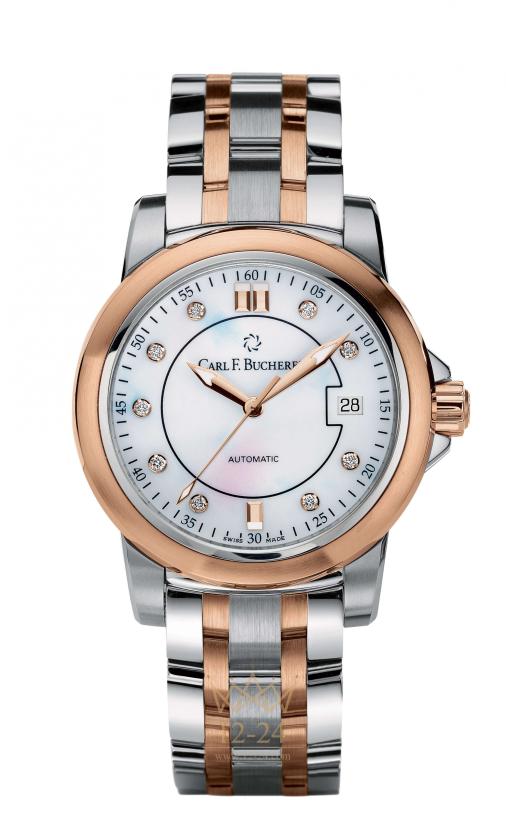 Carl F. Bucherer Autodate Twotone 00.10617.07.77.21