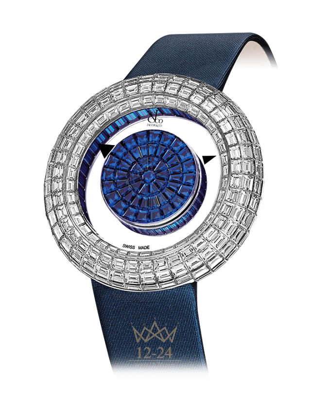 Jacob &amp; Co BRILLIANT MYSTERY FULL BAGUETTE 210.525.30.BD.BB.3BD