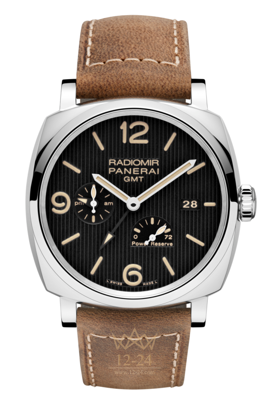 Panerai 3 Days GMT Power Reserve Automatic Acciaio — 45 mm PAM00658