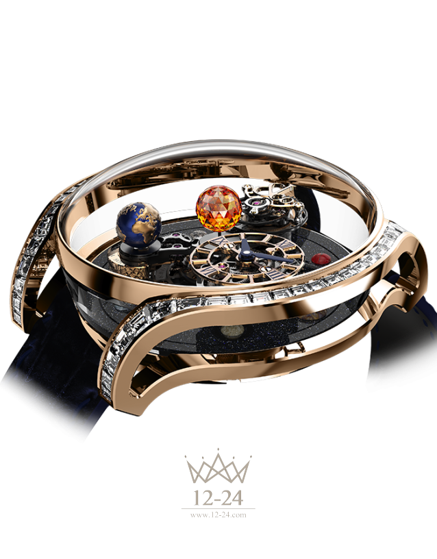 Jacob &amp; Co Astronomia Solar Baguette AS800.40.AP.YK.A