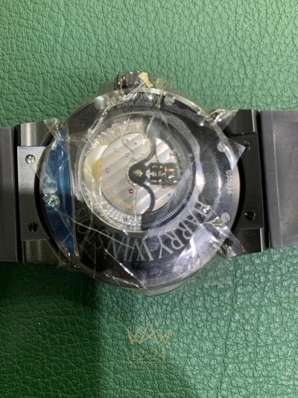 Harry Winston Ocean Dual Time Black Edition OCEATZ44ZZ007