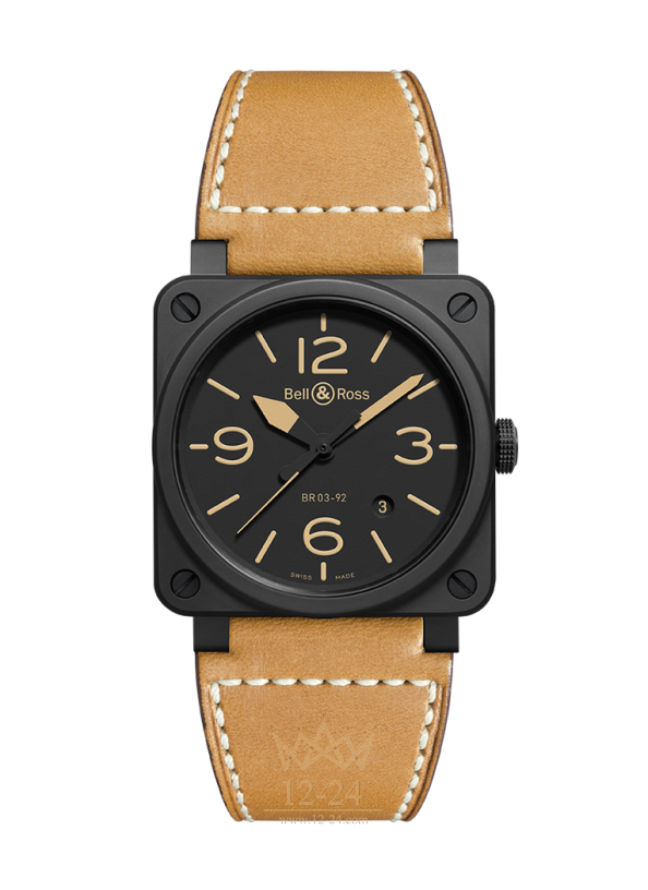 Bell &amp; Ross BR 03-92 HERITAGE CERAMIC BR0392-HERITAGE-CE