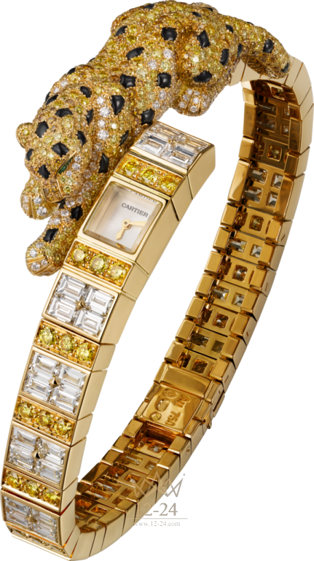 Cartier Visible Time Panthere Asymetrique HPI01135