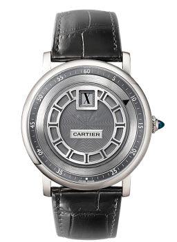 Cartier Rotonde De Cartier Mysterious Double Tourbillon W1556230 Rose Gold  Watch