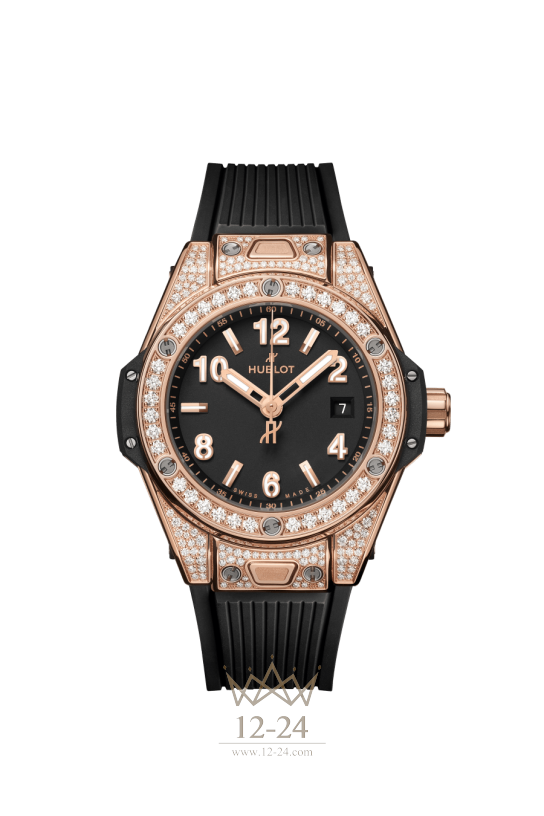 Hublot One Click King Gold Pavé 485.OX.1180.RX.1604
