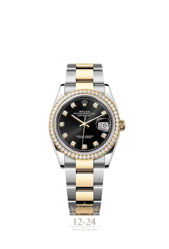 Rolex Oyster 36 мм Steel Yellow gold and Diamonds 126283rbr-0008