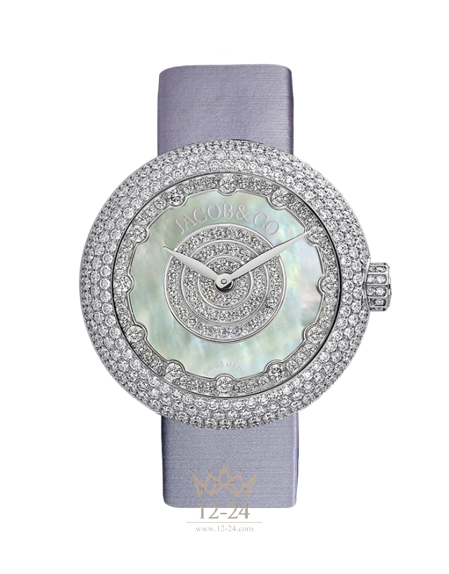 Jacob &amp; Co BRILLIANT HALF PAVE 210.020.10.RH.PL.3RD