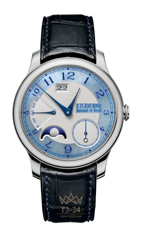 F.P.Journe Collection Boutique Nacre FPJ-Co-ExclusivePieces-CBN-AutomatLune-AL-CuirPl