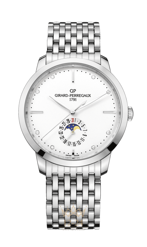 Girard Perregaux Date and Moon Phases 49545-11-1A1-11A