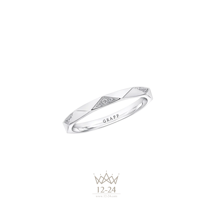 Graff Faceted Diamond Wedding Band RGR993