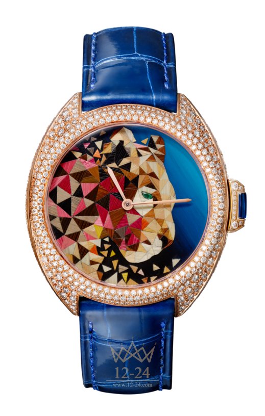 Cartier Straw mosaic Marquetry HPI01191