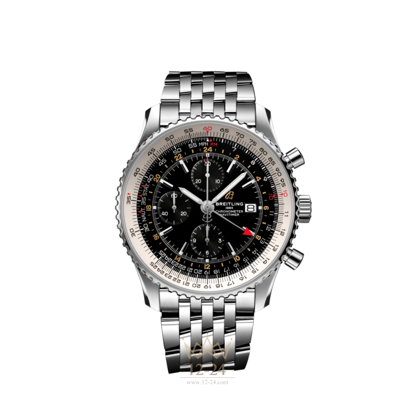 Breitling Navitimer Chronograph GMT 46 A24322121B2A1